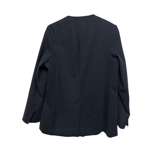 SPANX Blue One Button Collarless Blazer and Pant Set Women's Size M - Picture 6 of 14